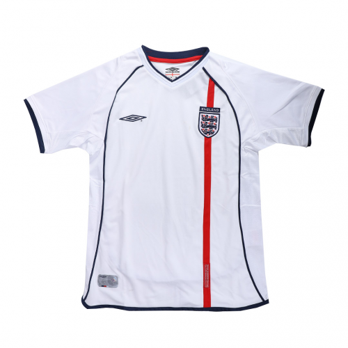 England Retro Jersey Home World Cup 2002