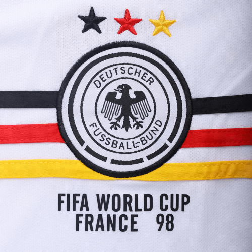 Germany Retro Jersey Home World Cup 1998