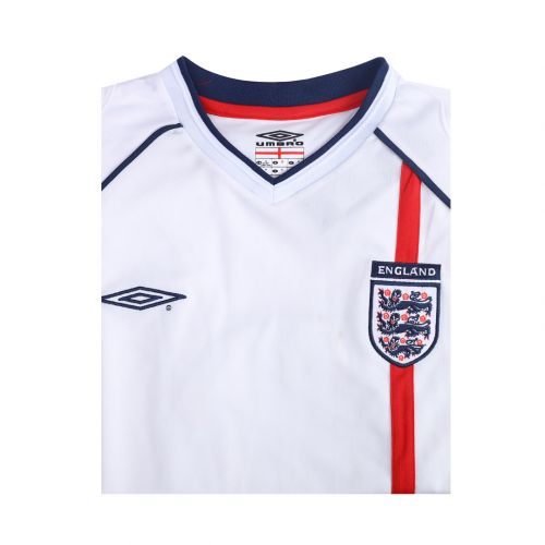 England Retro Jersey Home World Cup 2002