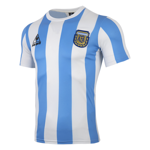 Argentina Retro Jersey Home World Cup 1986