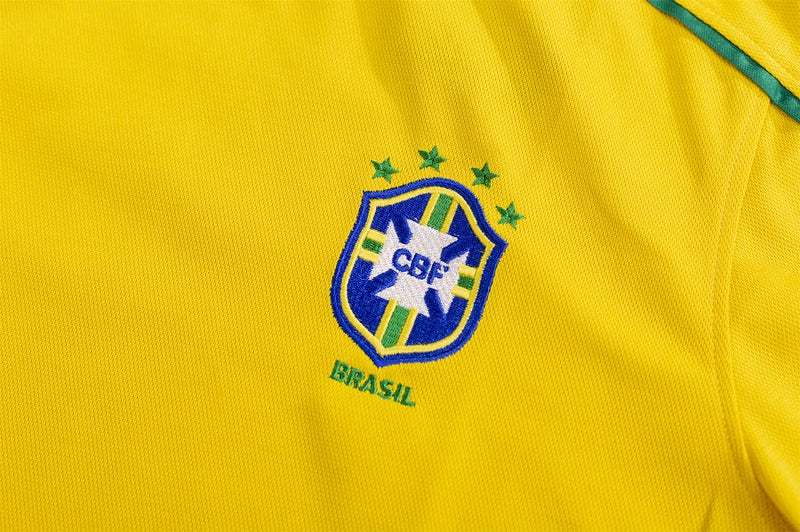 Brazil Retro Jersey Home World Cup 1998