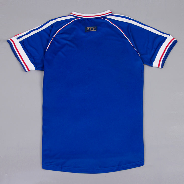 France Retro Jersey Home World Cup 1998