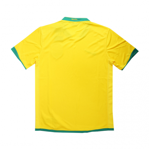 Brazil Retro Soccer Jersey Home World Cup 2006