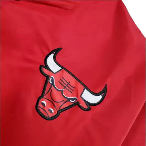 Windbreaker  Chicago Bulls 23/24 Masculino - Vermelho