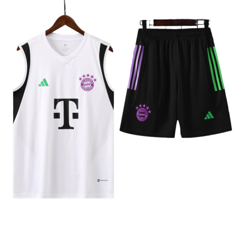 Training FC Bayern 23/24 Adidas - White