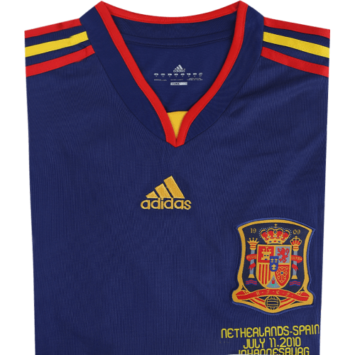 Spain Retro Soccer Jersey Away World Cup 2010