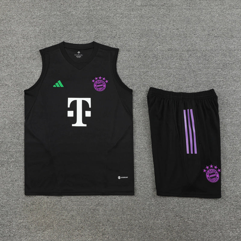 Training FC Bayern 23/24 Adidas - Black