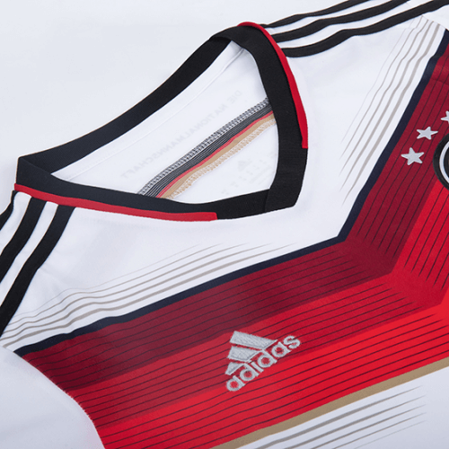 Germany Retro Jersey Home World Cup 2014