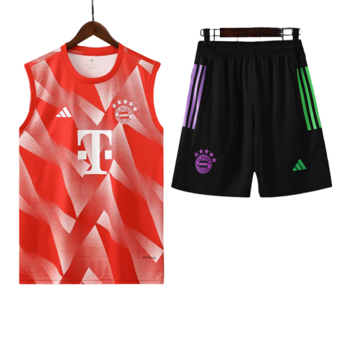 Training FC Bayern 23/24 Adidas - red