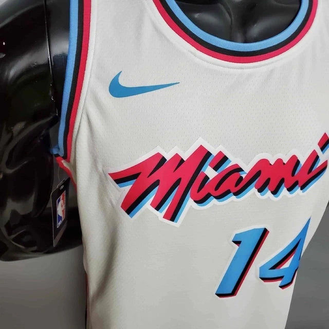 Jersey NBA Miami Heat White