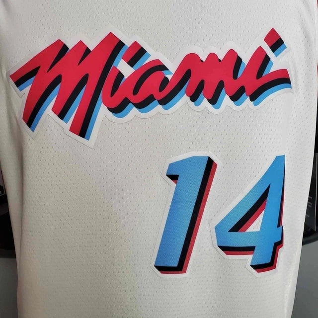 Jersey NBA Miami Heat White