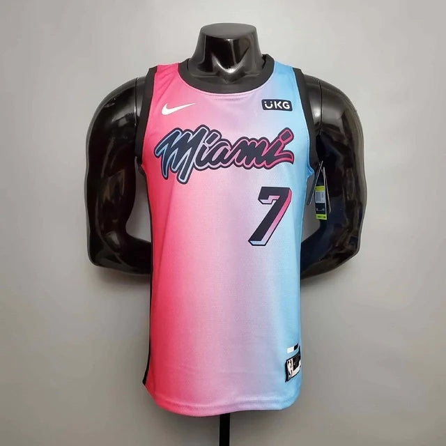 Jersey NBA Miami Heat Pink - Blue