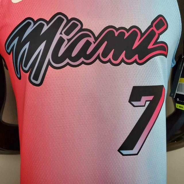 Jersey NBA Miami Heat Pink - Blue