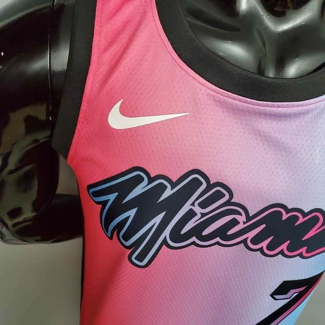 Jersey NBA Miami Heat Pink - Blue