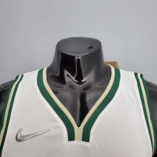 Jersey NBA Milwaukee Bucks White