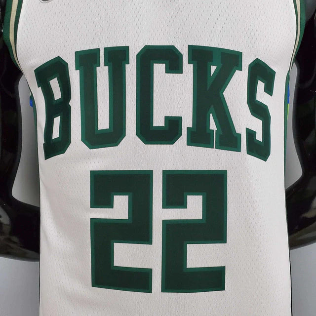 Jersey NBA Milwaukee Bucks White