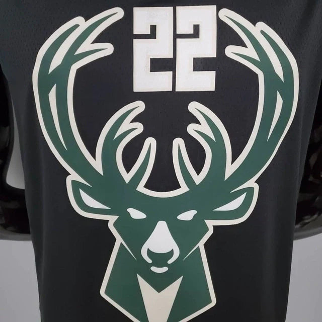 Jersey NBA Milwaukee Bucks Black