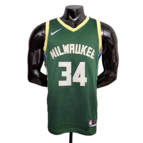 Jersey NBA Milwaukee Bucks Green