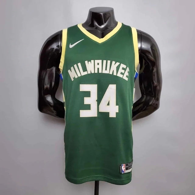 Jersey NBA Milwaukee Bucks Green