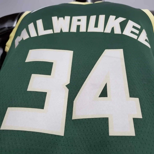 Jersey NBA Milwaukee Bucks Green