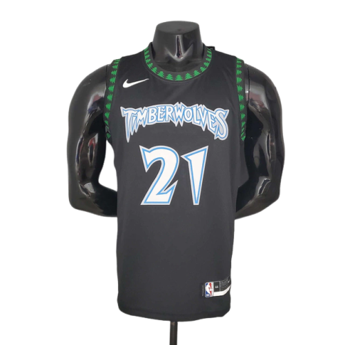 Jersey NBA Minnesota Timberwolves Black