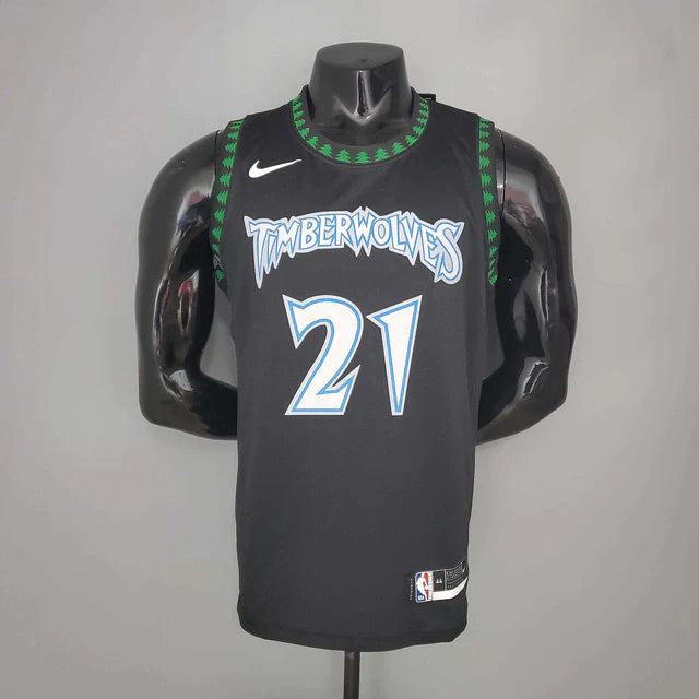 Jersey NBA Minnesota Timberwolves Black