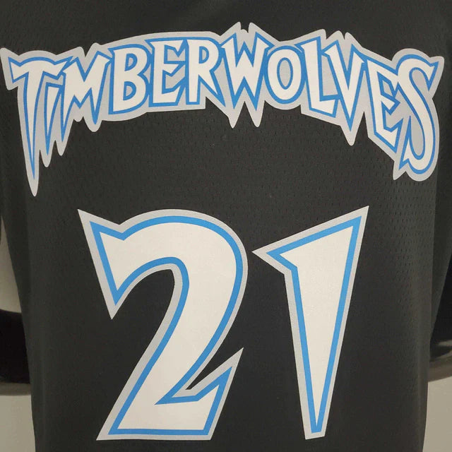 Jersey NBA Minnesota Timberwolves Black