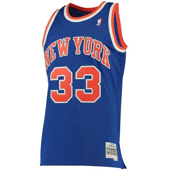 Jersey Classic mitchell E Ness New York knicks Swingman-Azul