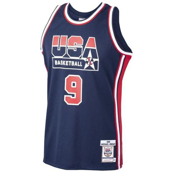 Classic Jersey mitchell E Ness USA Basketball 1992'' Dream Team''