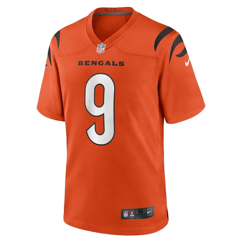 Shirt Futebol Americano Nike Cincinnati Bengals- laranja/Preto