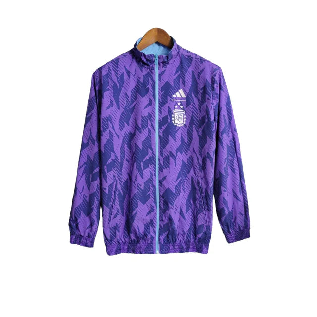 Windbreaker Argentina 23/24 Masculino Adidas - Roxo