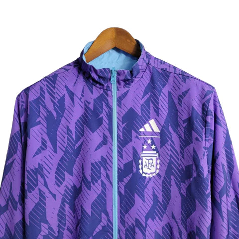 Windbreaker Argentina 23/24 Masculino Adidas - Roxo