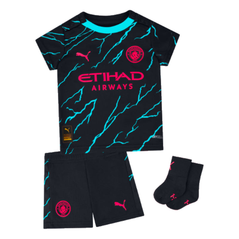 2023-2024 Man City Third Baby Kit