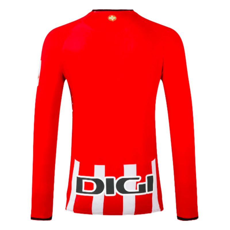 2023-2024 Athletic Bilbao Long Sleeve Home Shirt