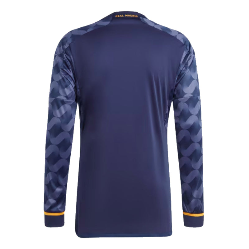 2023-2024 Real Madrid Long Sleeve Away Shirt