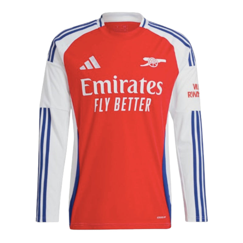 2024-2025 Arsenal Long Sleeve Home Shirt