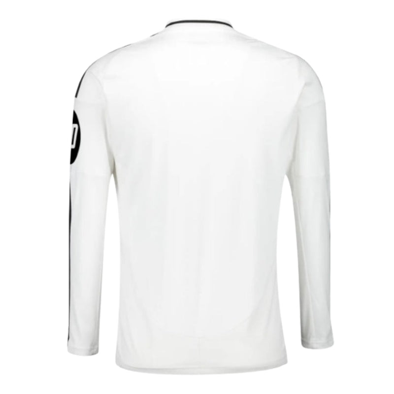 2024-2025 Real Madrid Long Sleeve Home Shirt