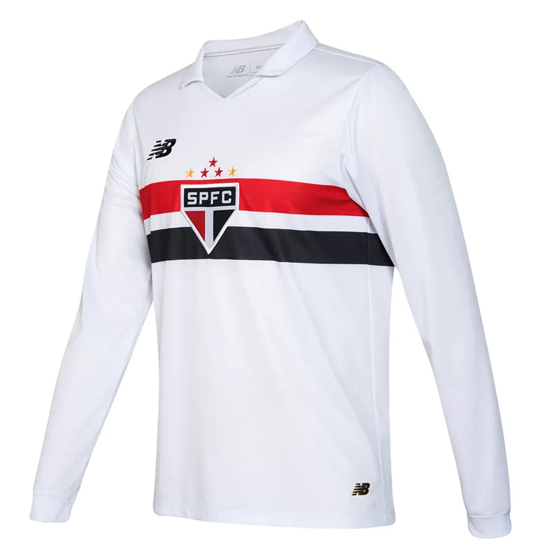 Shirt São Paulo Home 24/25 Long Sleeve